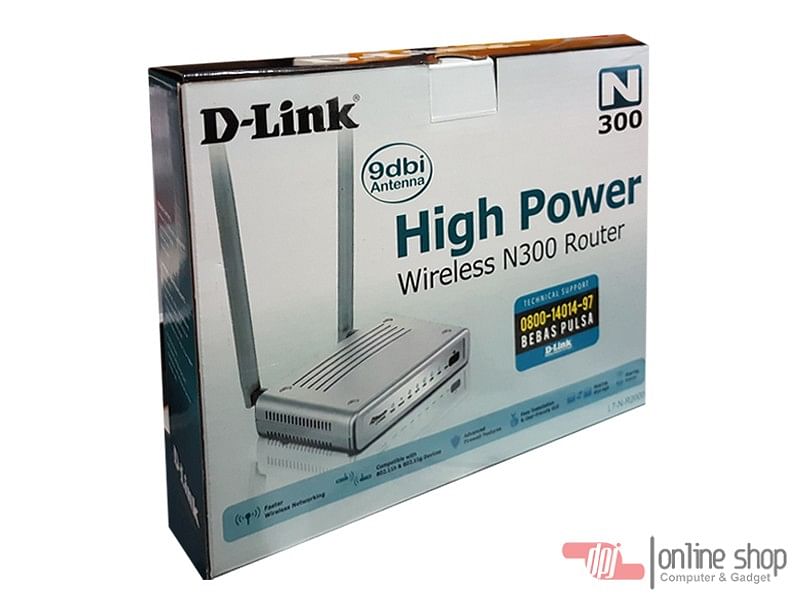 D Link L7 N300 R2000 9dbi High Power Wireless Router Dinamika Perkasa Jaya Suplier Komputer Notebook Dan Gadget